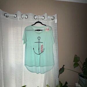 Anchor Graphic Workout Tee